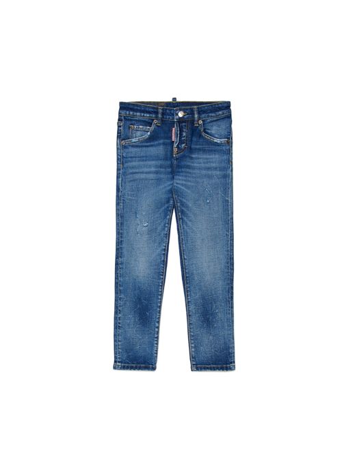 Pantalone, bambina, logato. DSQUARED2 | DQ0239 D0AEUDQ01